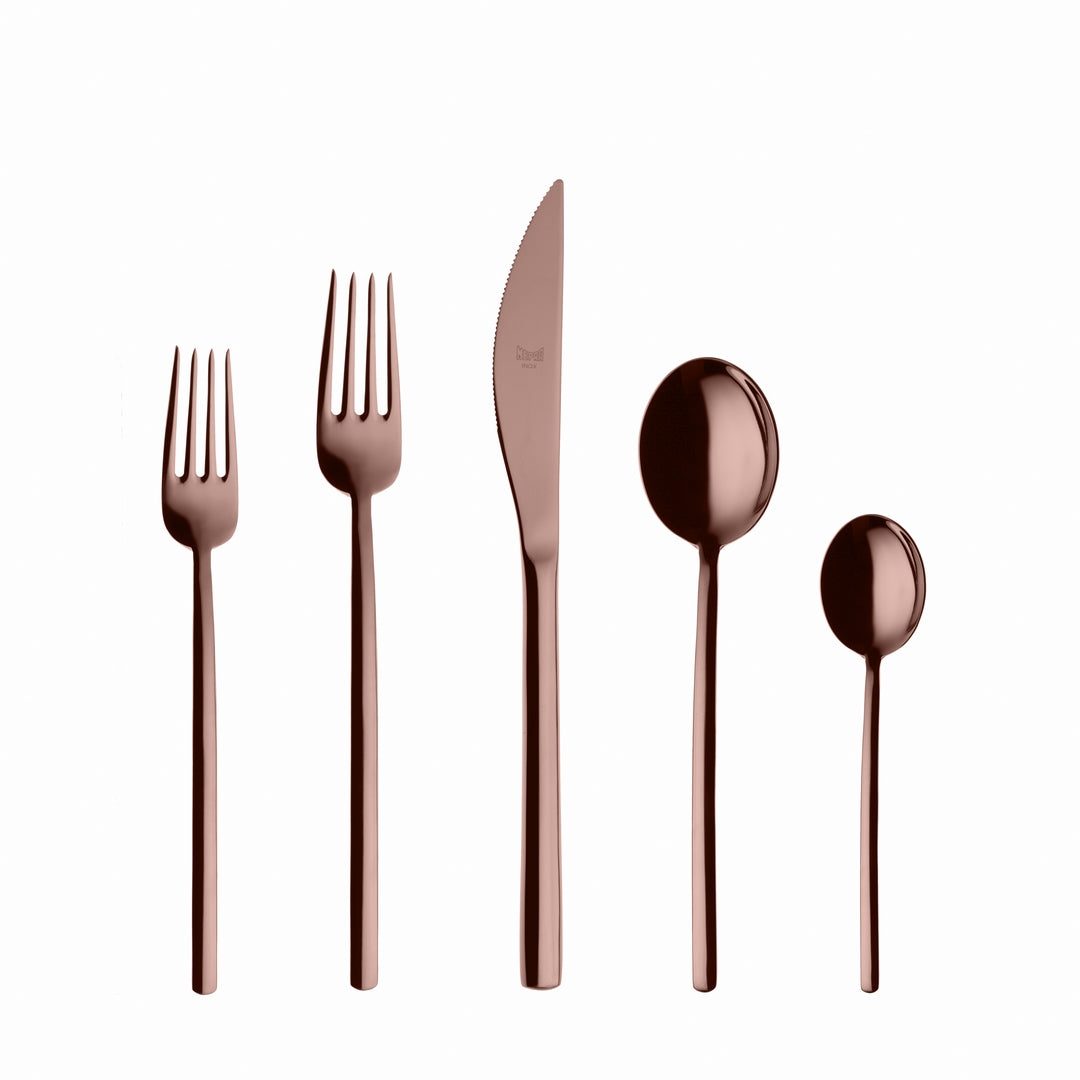 Due BRONZO 5-Piece Flatware Set - Yoru Says