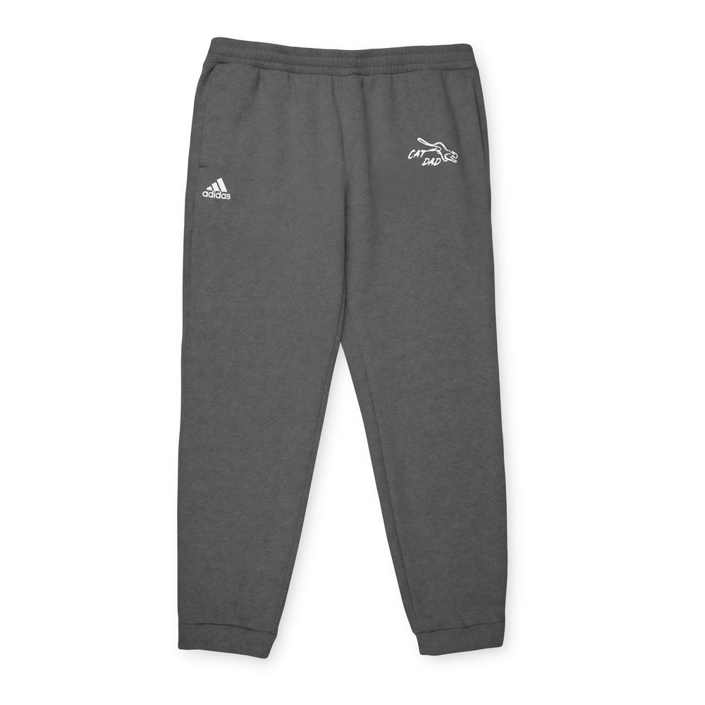 adidas Unisex Fleece Joggers - Cat Dad - Yoru Says