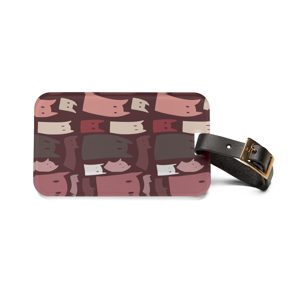 Mauve & Rose Luggage Tag - Yoru Says