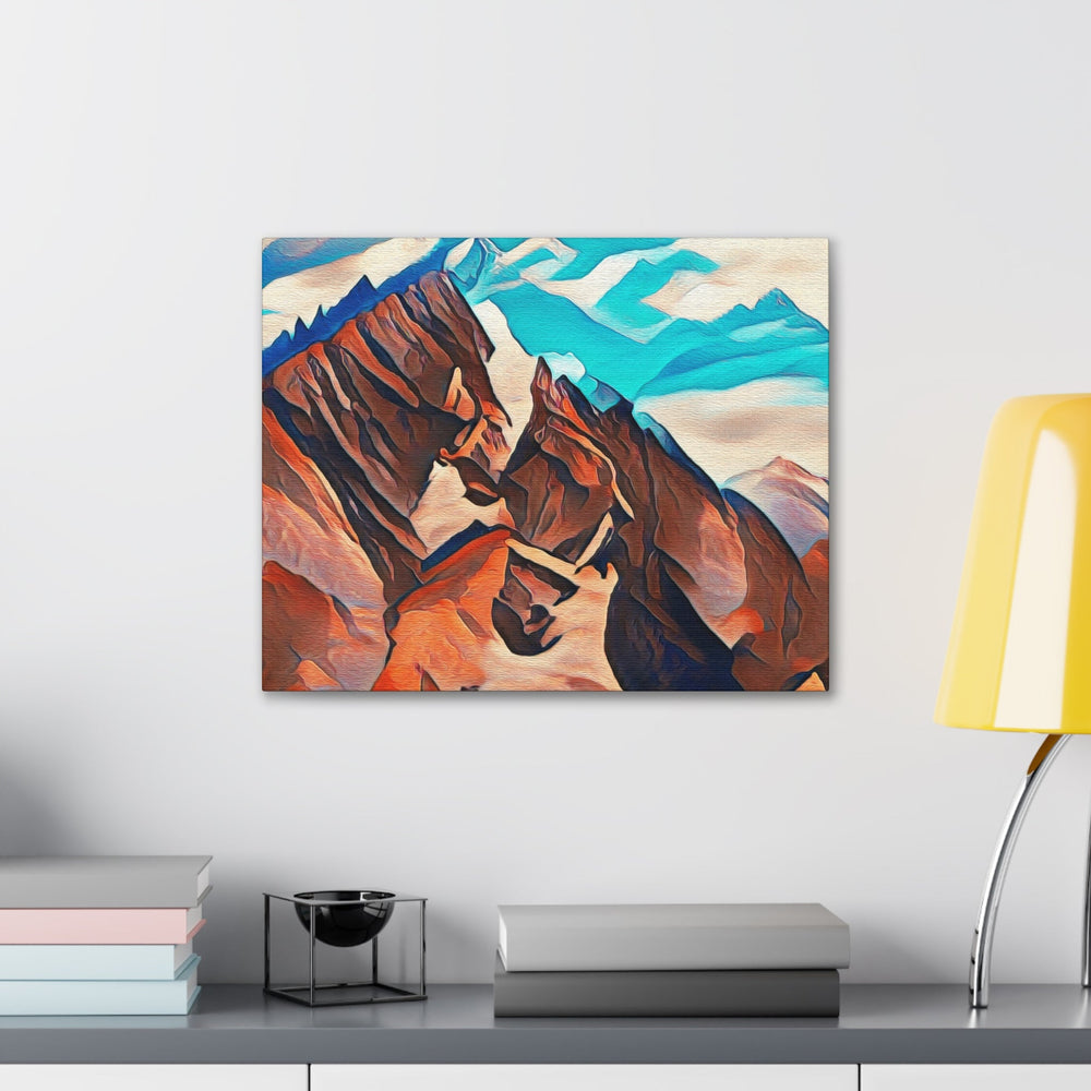 
                  
                    Wall Art Decor, Canvas Print Artwork, Brown Horses - Yoru Says
                  
                