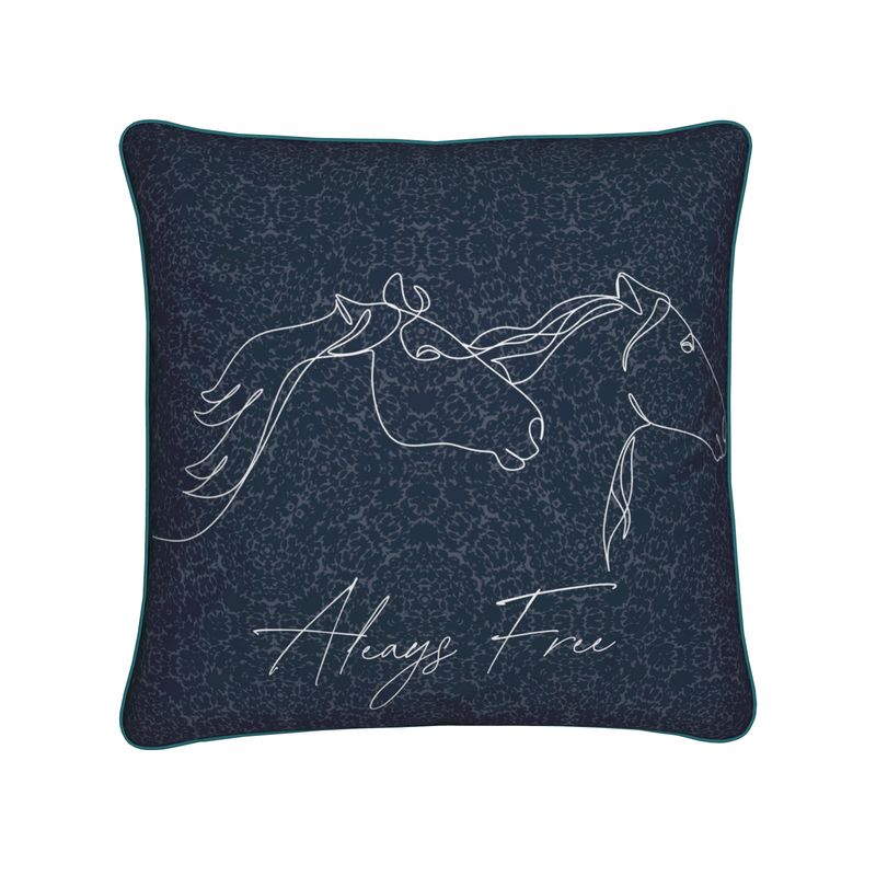 Wave rider throw pillow - Yoru Says