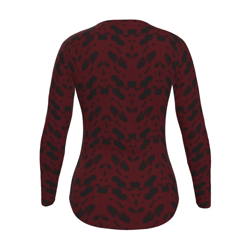 
                  
                    Leopard Print - Deep Burgandy - Yoru Says
                  
                