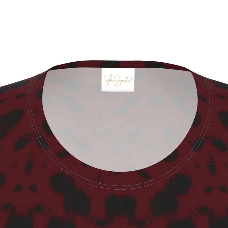 
                  
                    Leopard Print - Deep Burgandy - Yoru Says
                  
                