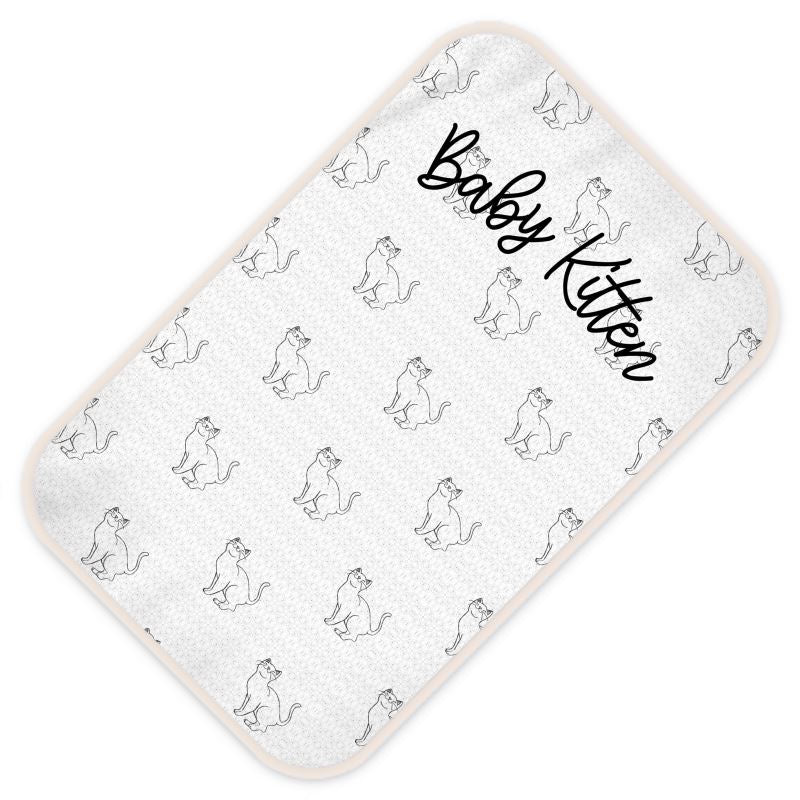 Baby Kitten Changing Mat - Yoru Says