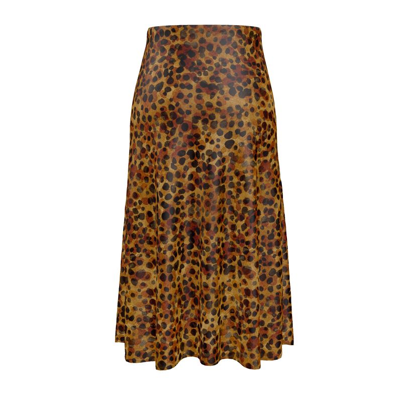 Majestic Animal Silk Skirt - Yoru Says