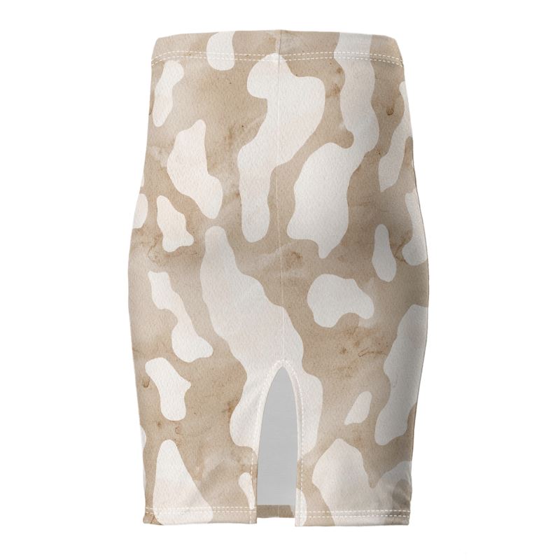 
                  
                    Cow Print Pencil Statement Skirt - Yoru Says
                  
                