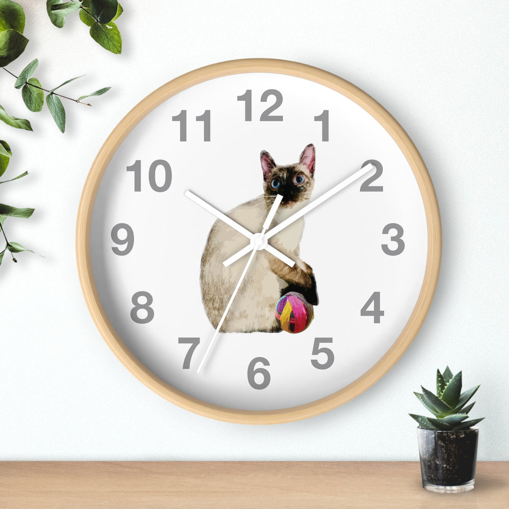 
                  
                    Knitted Cuteness Wall Clock - Yoru Says
                  
                