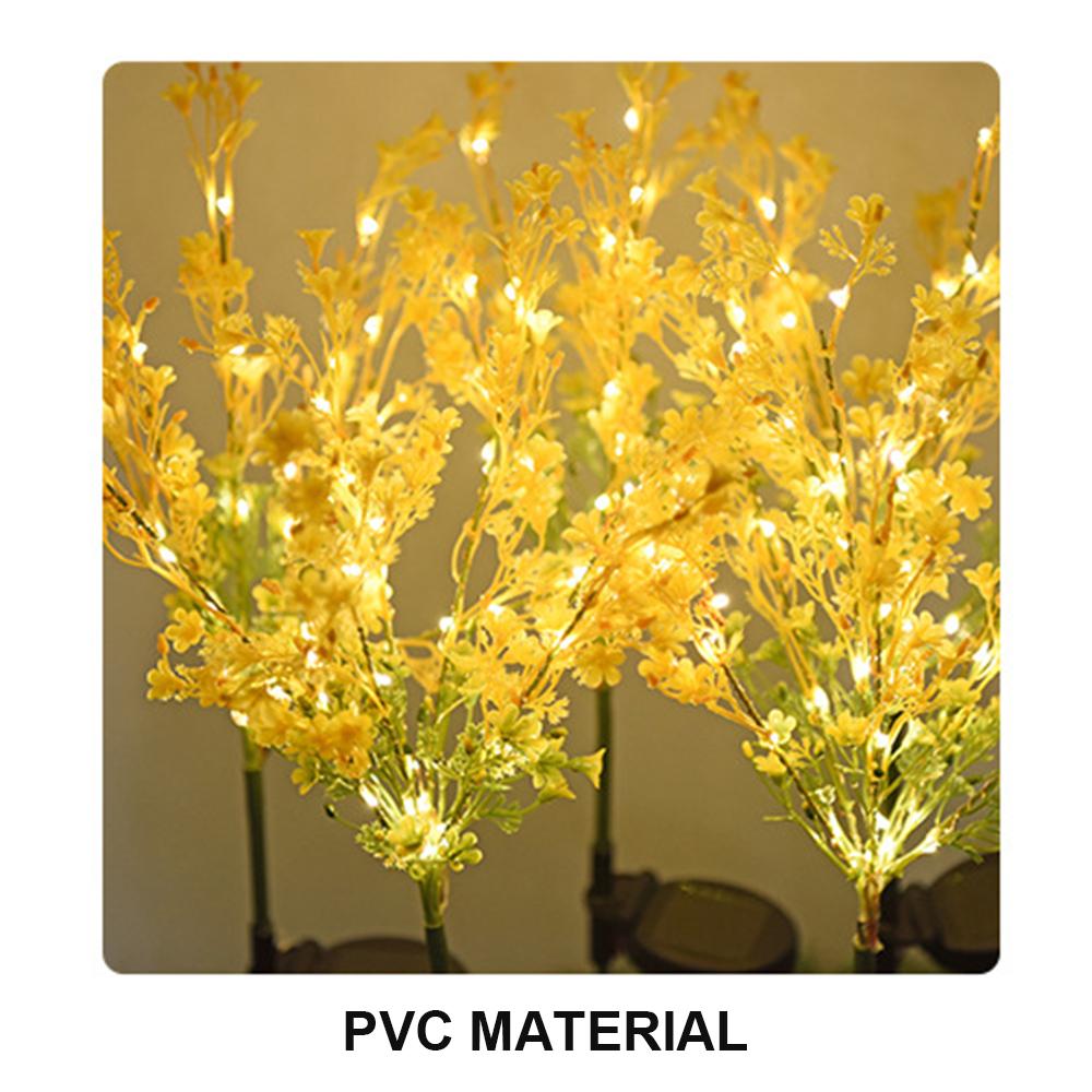 
                  
                    2Pcs Solar Canola Flower Shaped Christmas Lights - Yoru Says
                  
                