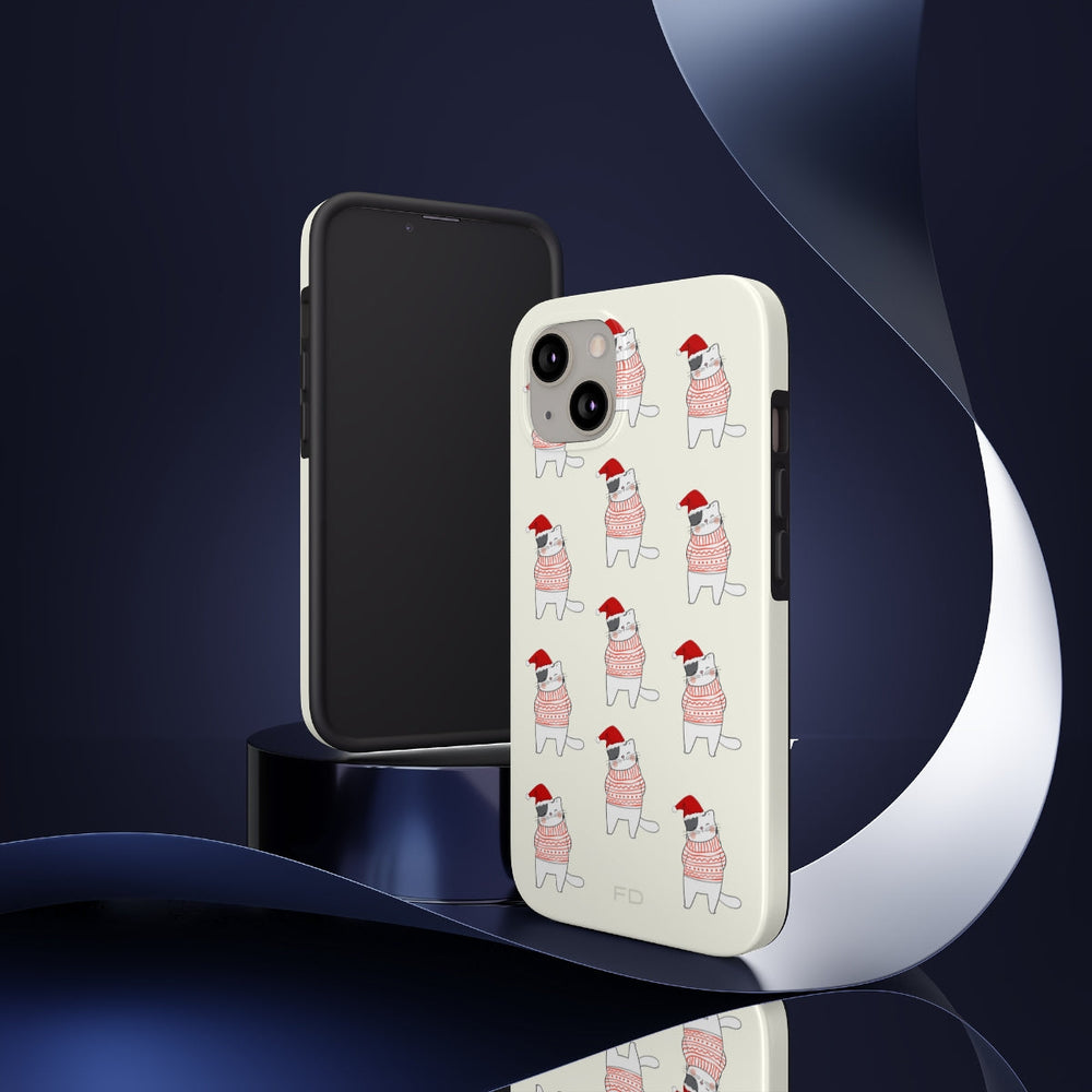 
                  
                    Christmas Cat Tough Case for iPhone with Wireless Charging - Yoru Says
                  
                