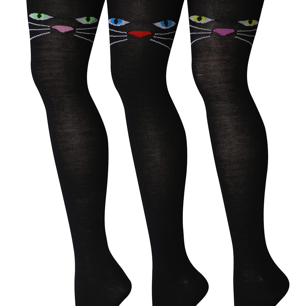 
                  
                    Iconic Cat Faces  knee-high socks (3 pairs) - Yoru Says
                  
                