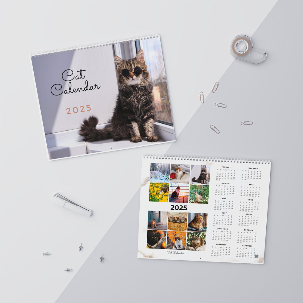 
                  
                    Cat Wall Calendar (2025) - Yoru Says
                  
                