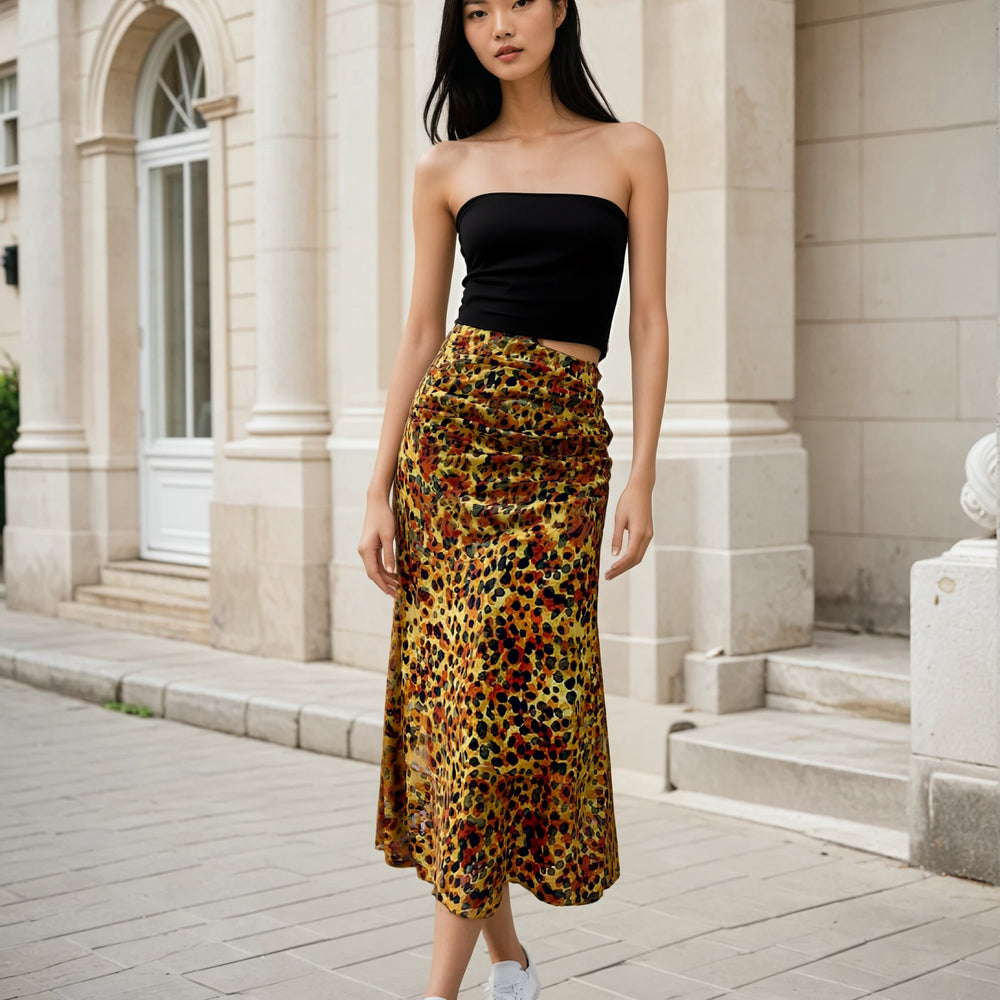 
                  
                    Majestic Animal Silk Skirt - Yoru Says
                  
                