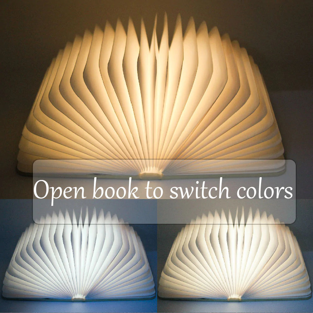 Portable LED Book Decor Night Light - Yoru Says