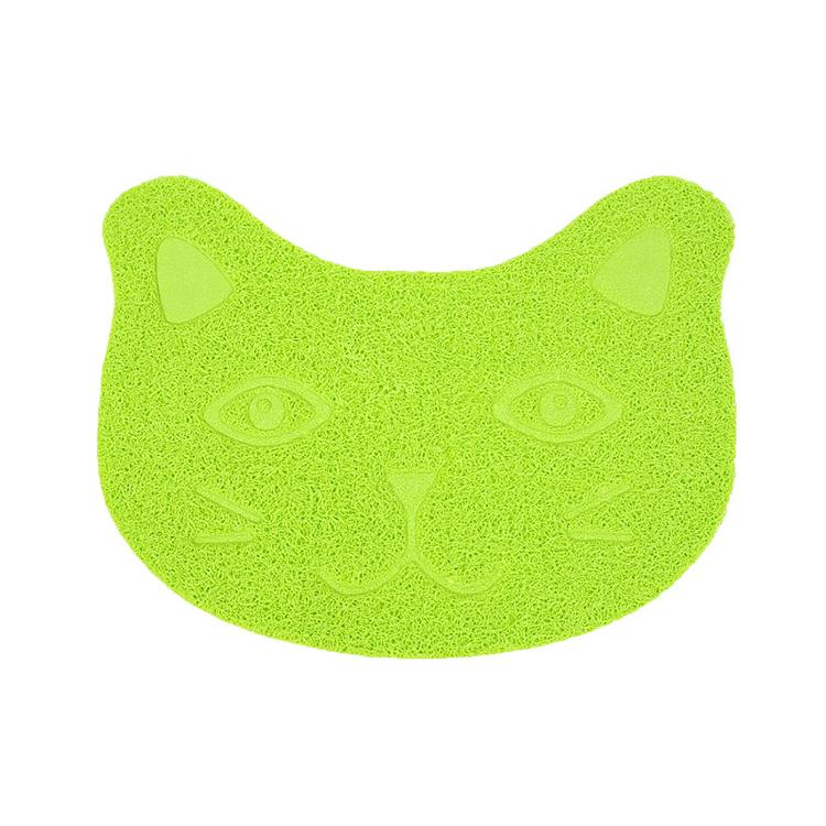 Smiley Cat Litter Pad / Cat Litter Mat - Yoru Says