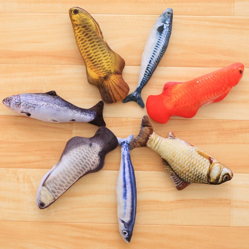 Whimsical Fishy Fun: 10 Adorable Plush Catnip Toys for Playful Paws! - Yoru Says