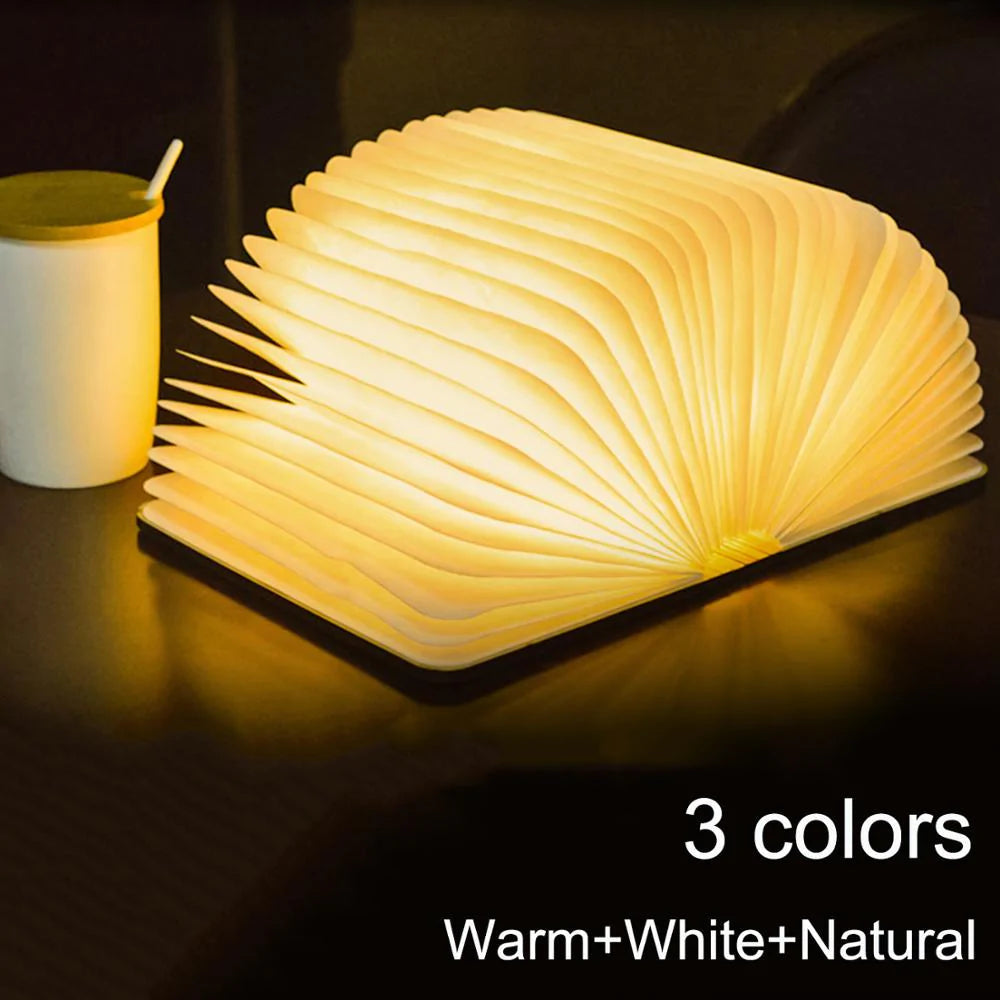 Portable LED Book Decor Night Light - Yoru Says