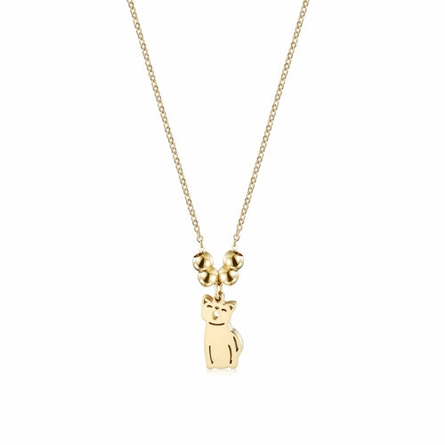 Cat Charm Necklace - Yoru Says