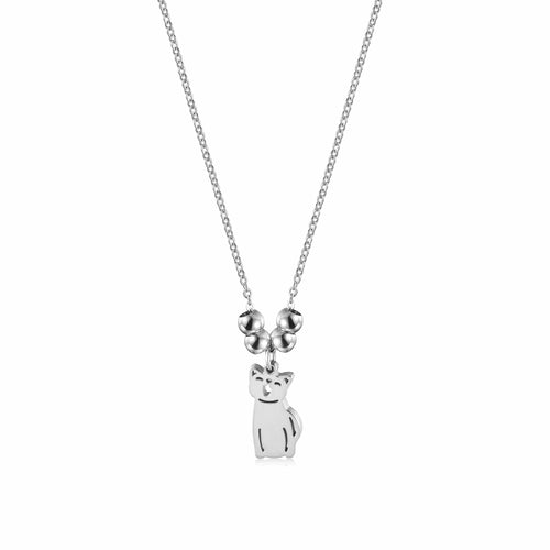 Cat Charm Necklace - Yoru Says