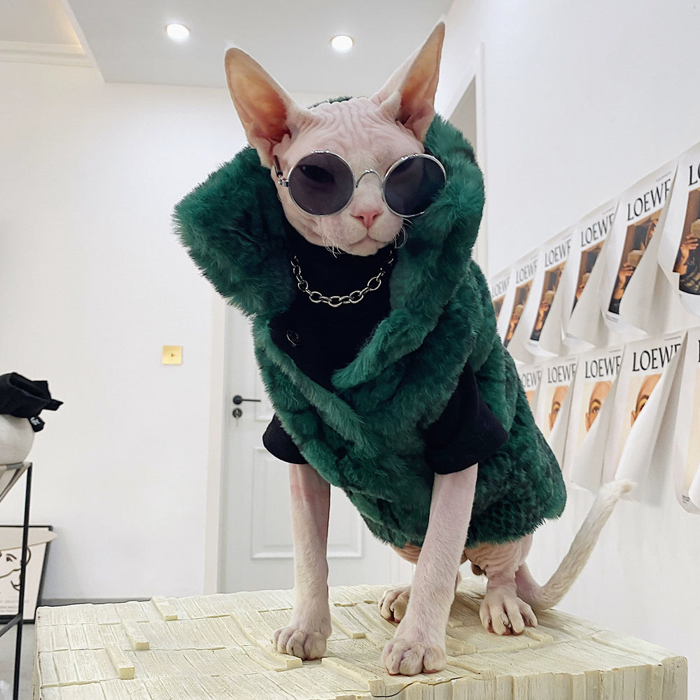 
                  
                    Warm G-Dragon  Luxury Fur Cat Coat - Yoru Says
                  
                