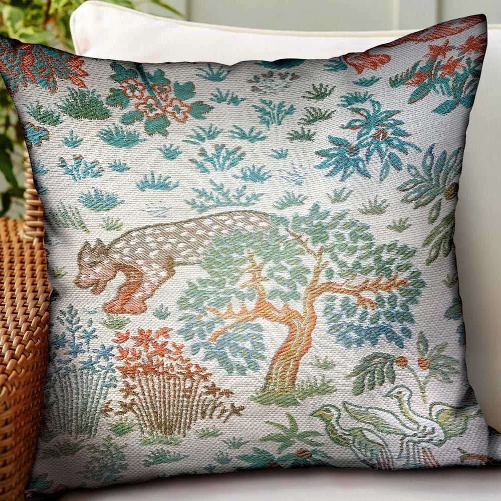 
                  
                    Wild Jungle Multi Animal motif Luxury Outdoor/Indoor Throw Pillow - Yoru Says
                  
                