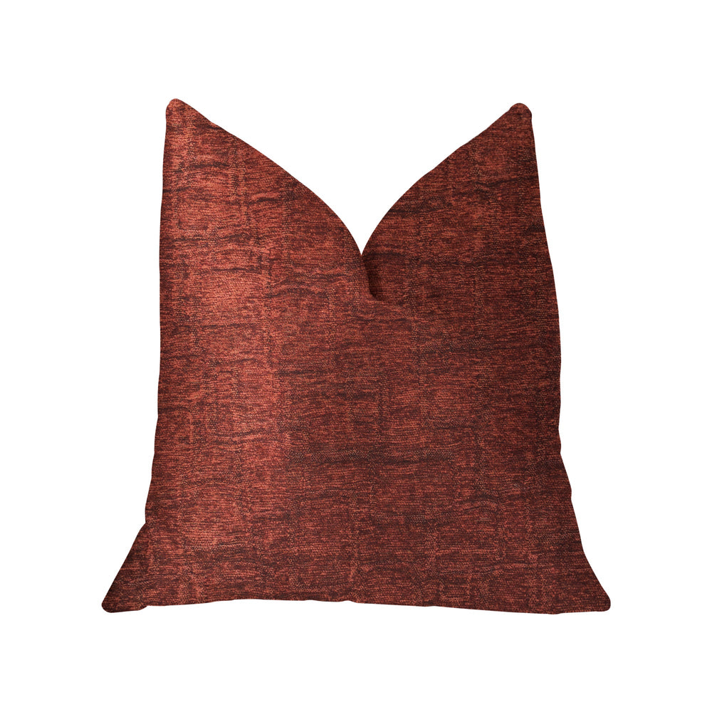 Paprika Jam Burgundy Red Luxury Throw Pillow - Yoru Says