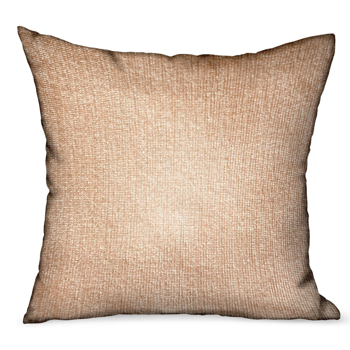 Lush Sepia Off White Solid Luxury Outdoor/Indoor Throw Pillow - Yoru Says