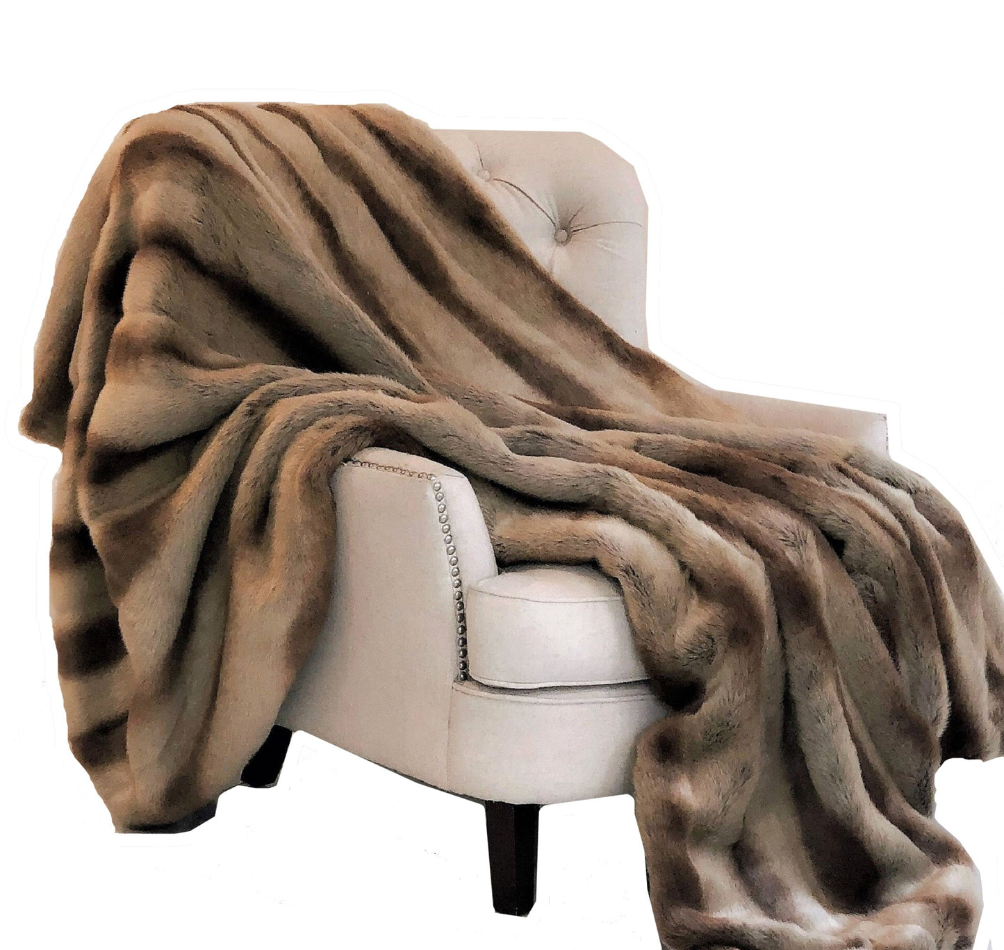 Sheared Faux Chinchilla Luxury Throw - Yoru Says