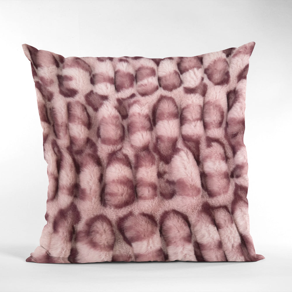 
                  
                    Plutus Pink Leopard Animal Faux Fur Luxury Throw Pillow - Yoru Says
                  
                