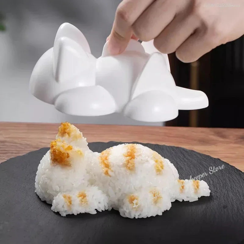 Kitten shaped Food Mold - Perfect for little ones - Yoru Says