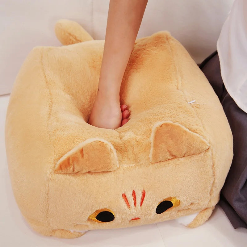 
                  
                    Kawaii  Pillow Block Shaped Kittens Plushies - Yoru Says
                  
                