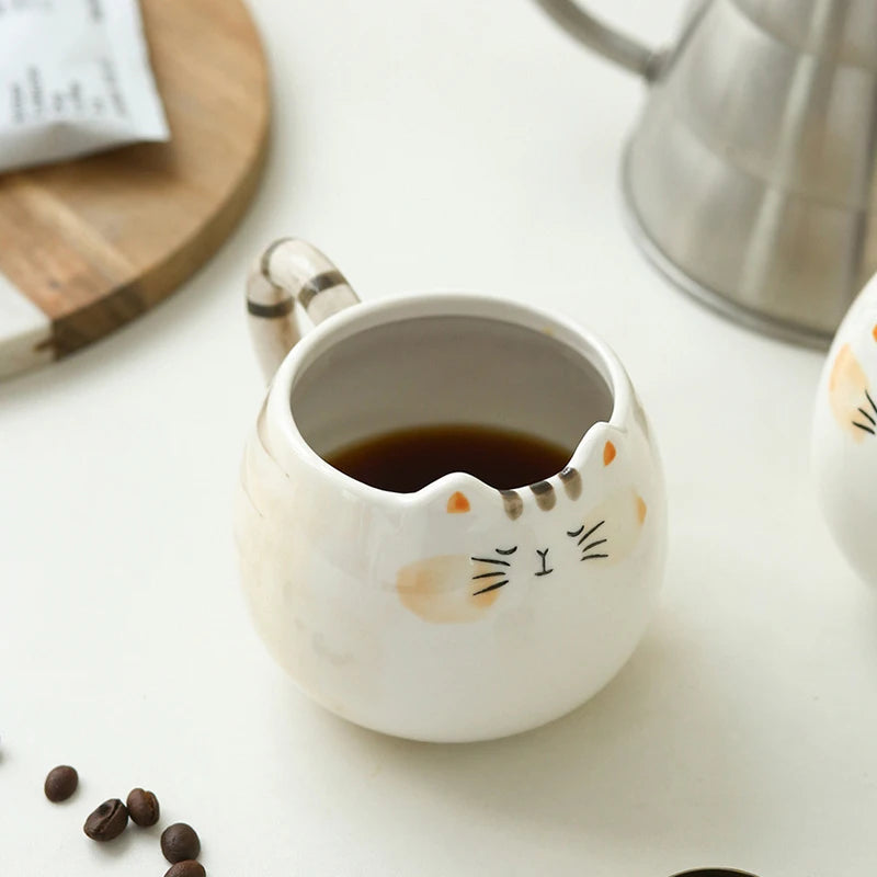 
                  
                    Peaceful Ceramic Cat Mug - Yoru Says
                  
                