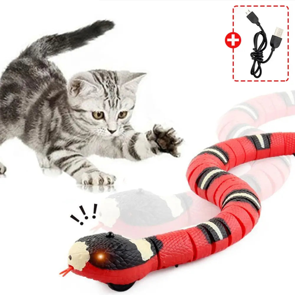 Smart, Interactive Snake Cat Toy - Yoru Says