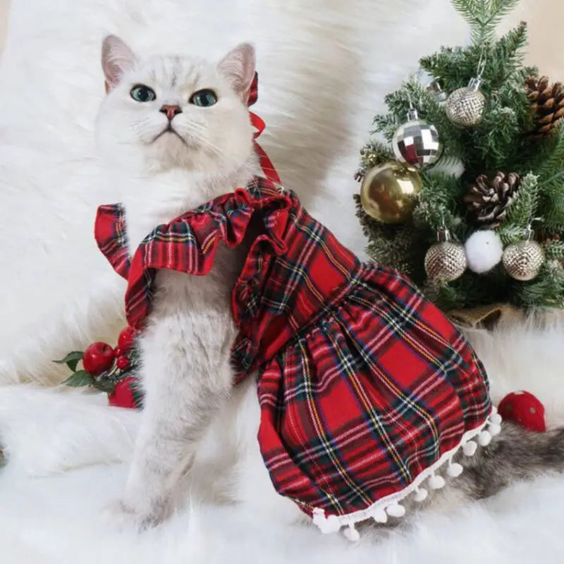 
                  
                    Pretty Kitty Christmas Cat Dress - Yoru Says
                  
                