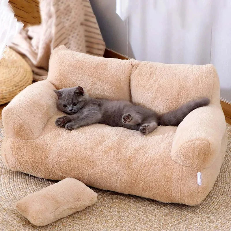 Plush Cat Sofa Bed - Yoru Says