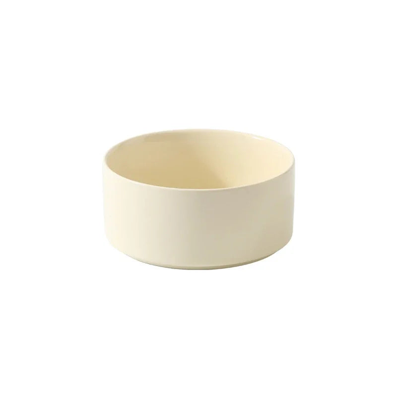 
                  
                    Elevated, Ceramic  Double Feeding Bowls with Wooden Stand
                  
                