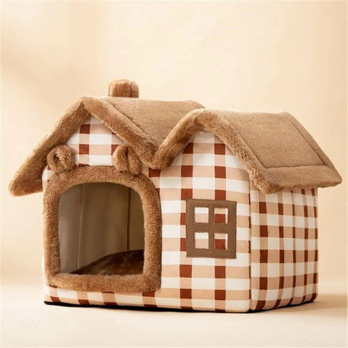 
                  
                    Removable Roof Plush Pet House - Yoru Says
                  
                