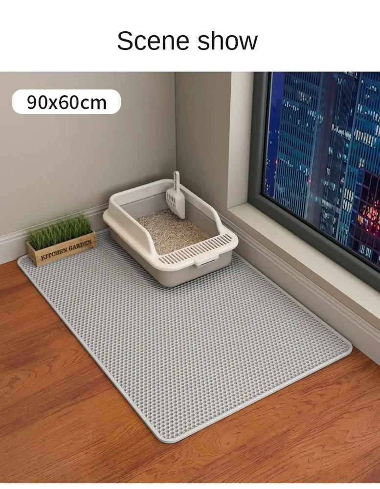 
                  
                    Large Size Cat Litter Mat - Yoru Says
                  
                