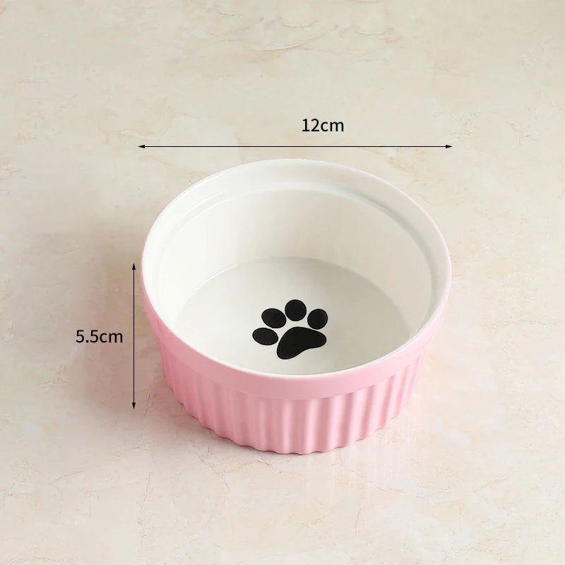 
                  
                    Double Ceramic Elevated Cat Bowls - Prevent Cervical Spondylosis
                  
                