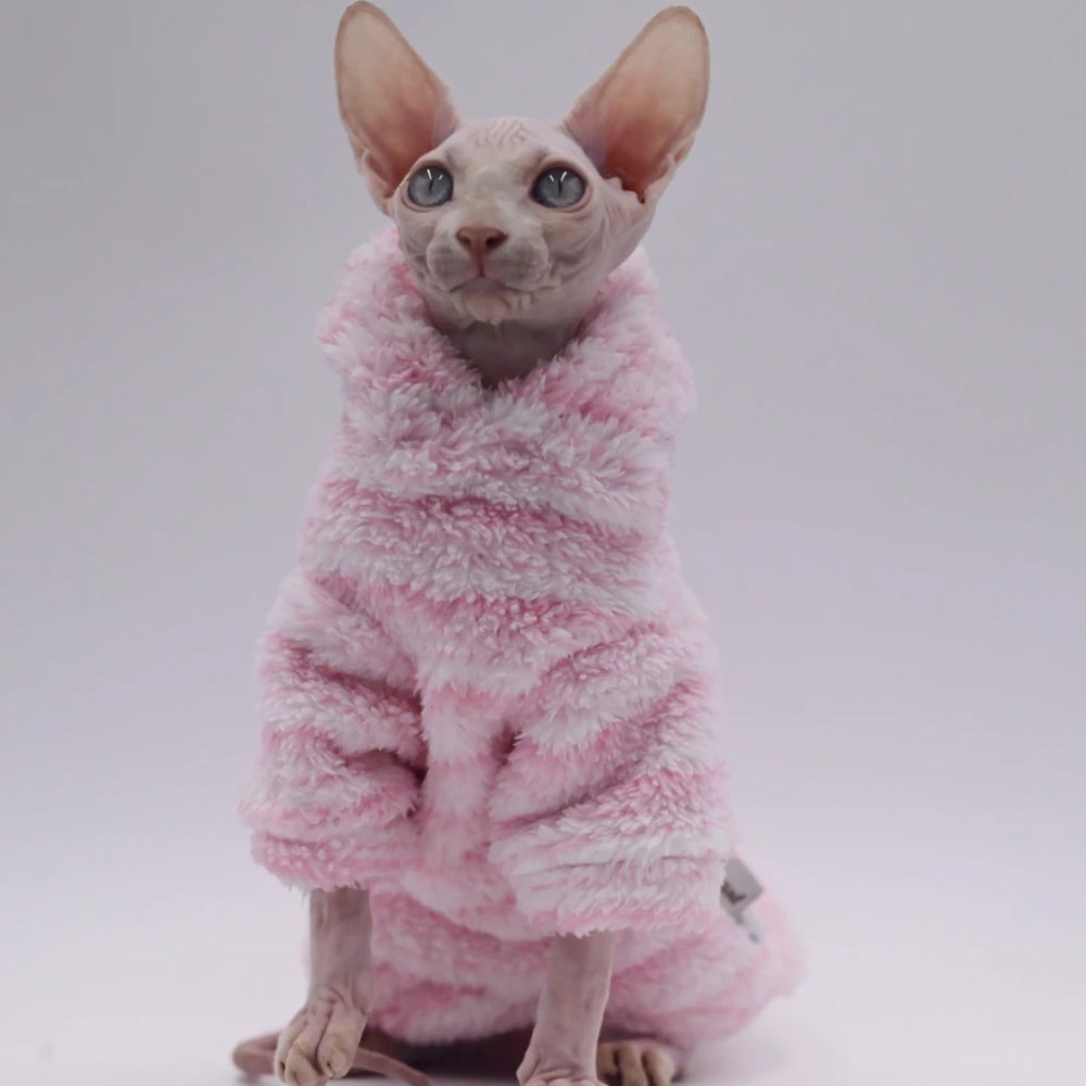 
                  
                    Pinky Frost Cat Cardigan - Yoru Says
                  
                