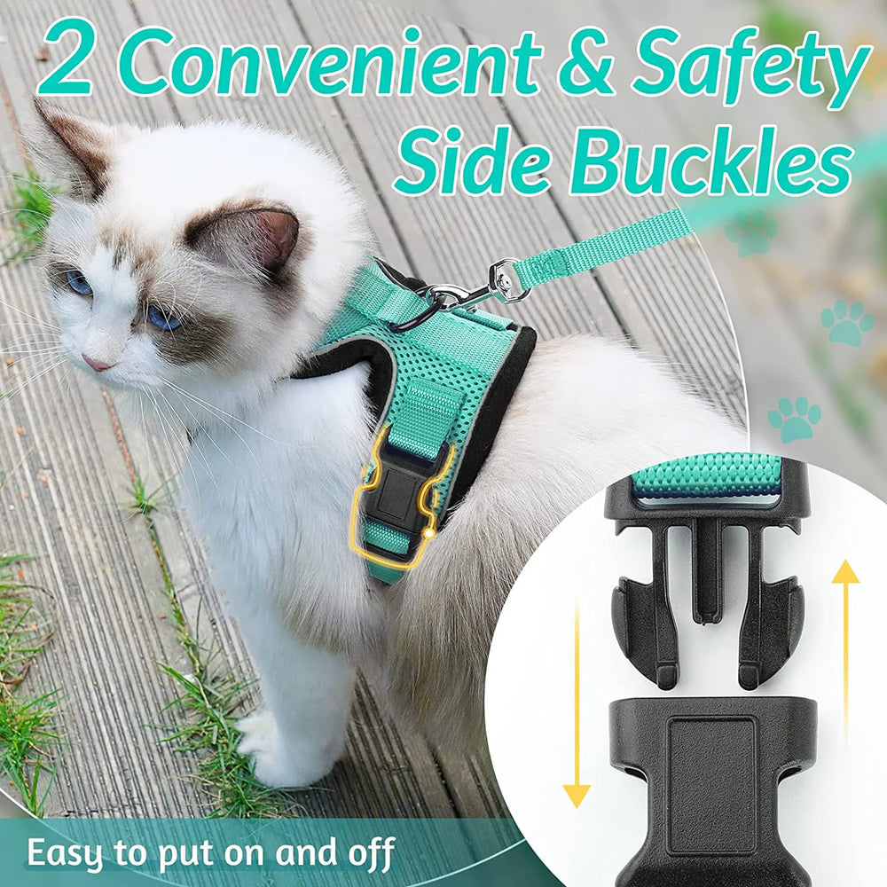 
                  
                    Escape Proof Cat Harness and Leash - Yoru Says
                  
                