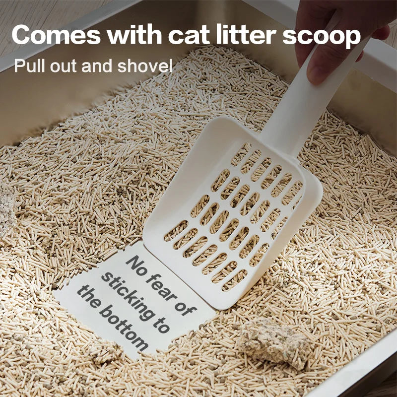 
                  
                    Fold Enclosed Stainless Steel Cat Litter Box
                  
                