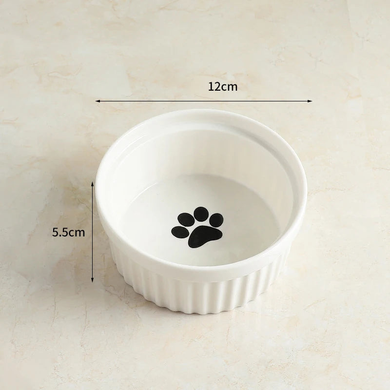 
                  
                    Double Ceramic Elevated Cat Bowls - Prevent Cervical Spondylosis
                  
                