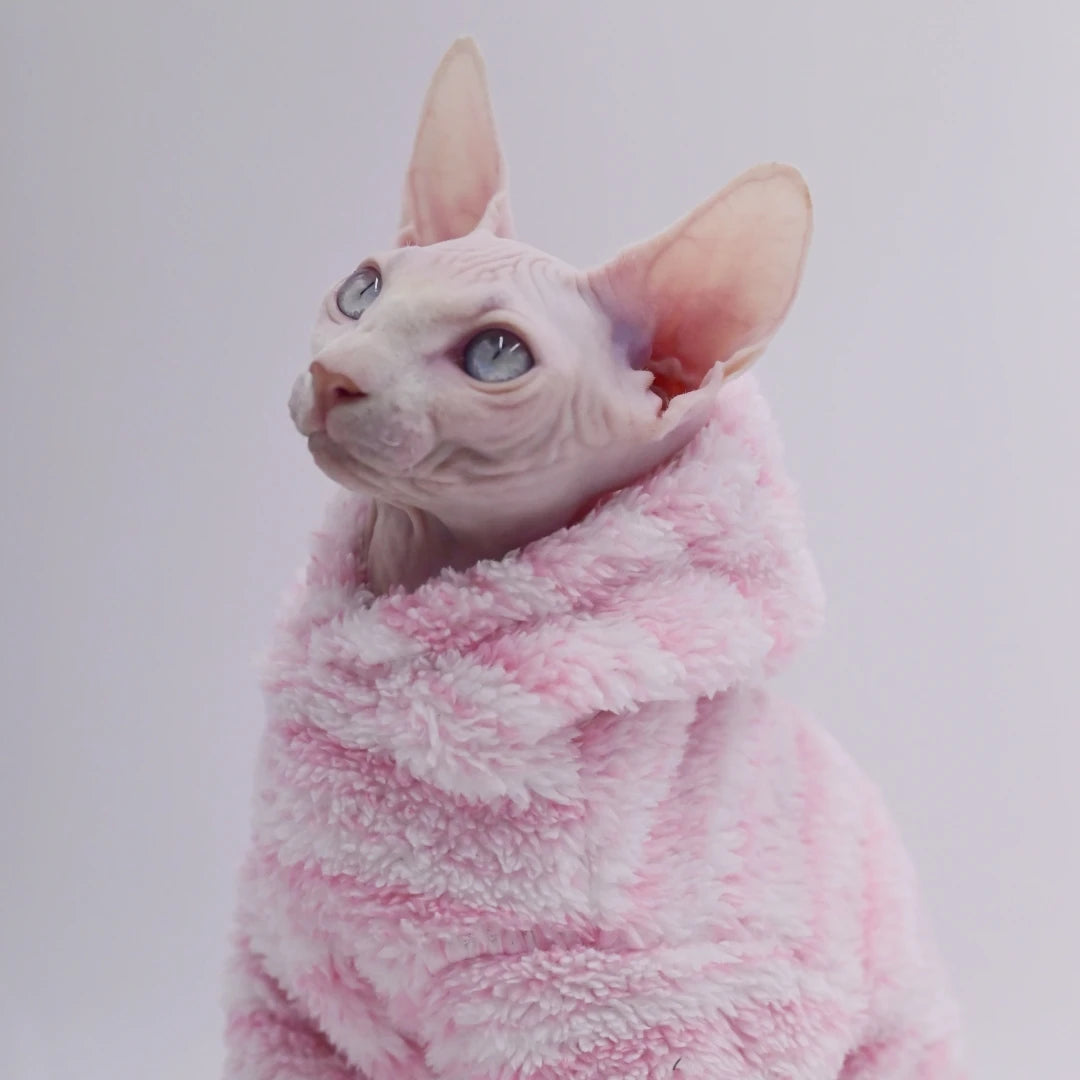 Pinky Frost Cat Cardigan - Yoru Says