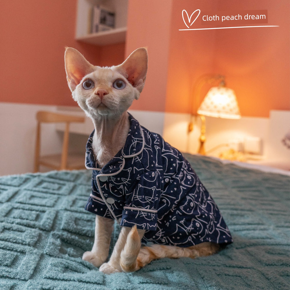 
                  
                    Gingerain Conis Pajamas Thin Hairless Cat - Yoru Says
                  
                