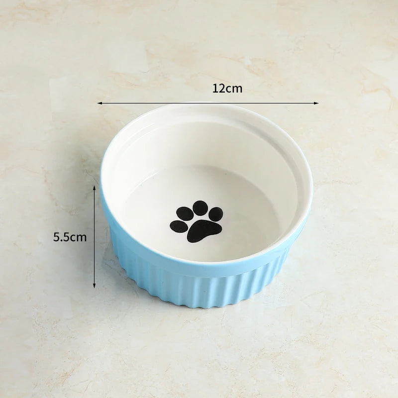 
                  
                    Double Ceramic Elevated Cat Bowls - Prevent Cervical Spondylosis
                  
                