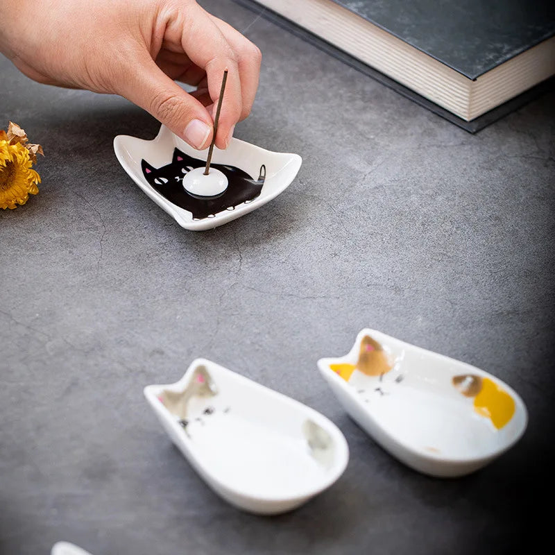 
                  
                    Neko Ceramic Oil Dish - Yoru Says
                  
                