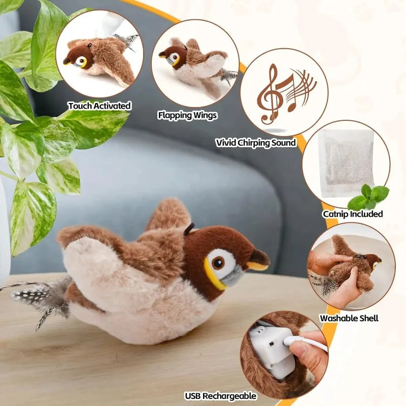 
                  
                    Rechargeable Chirping Flapping Birds - Yoru Says
                  
                