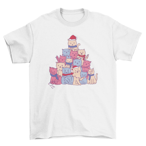 
                  
                    A Kitty Christmas Tree t-shirt - Yoru Says
                  
                