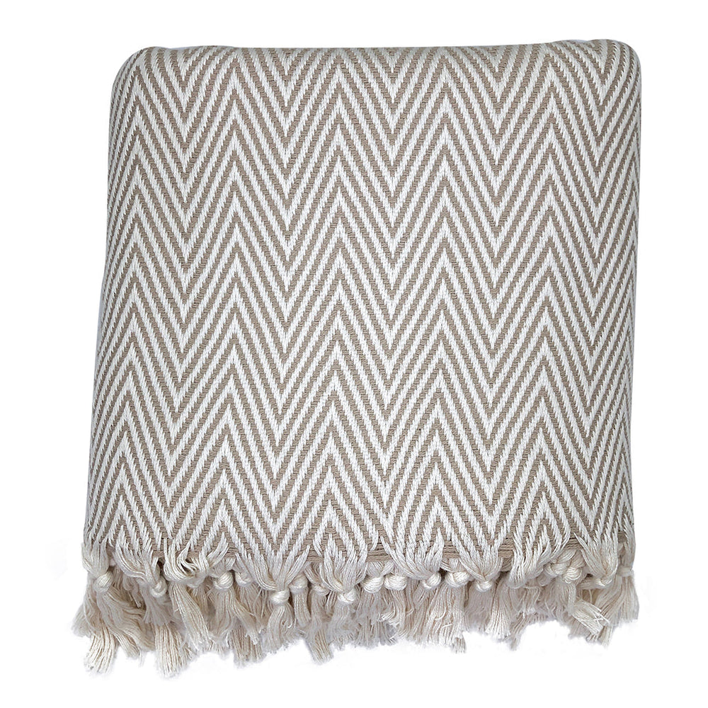 
                  
                    Chunky Chevron Turkish Throw - Yoru Says
                  
                