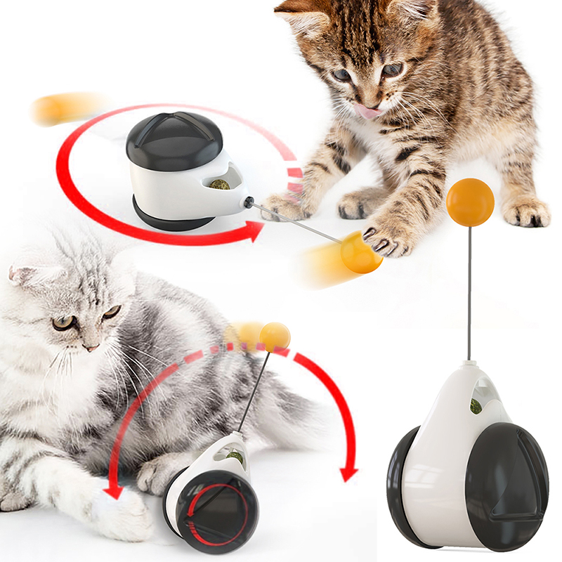 
                  
                    Tumbler Balanced Wheel Swinging Ball Cat Toy - Yoru Says
                  
                